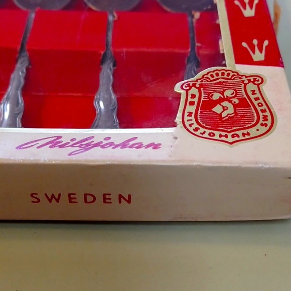 Nilsjohan tea/dessert spoons - Picture 2 of 5